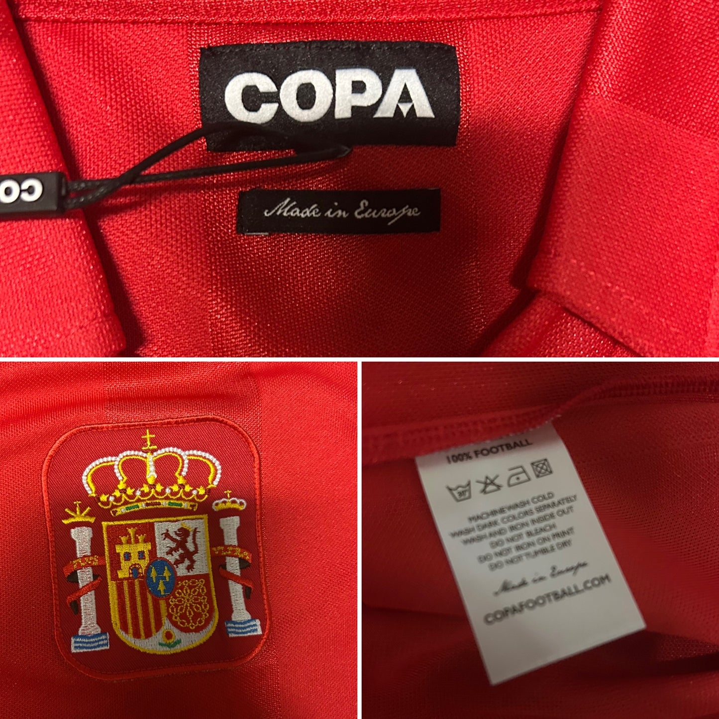 Xavi - Spain ‘88 Framed Retro Shirt