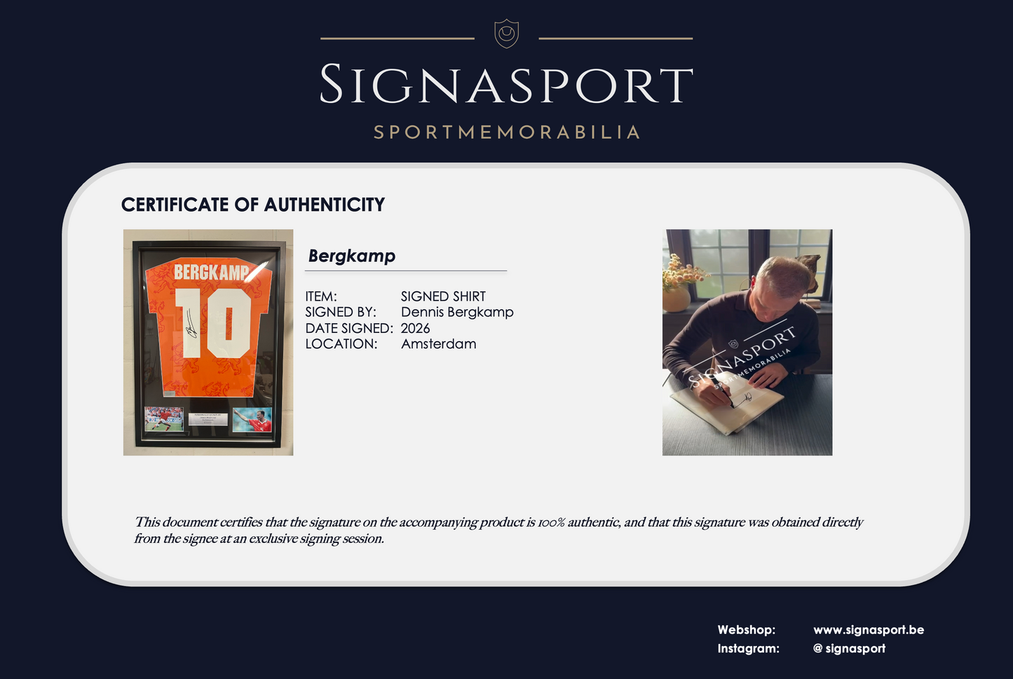Bergkamp - Nederland