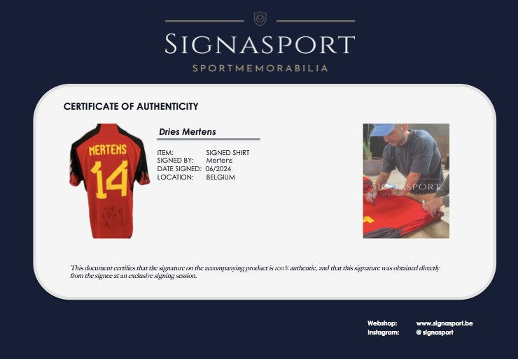 Mertens - Rode Duivels ‘22 Shirt