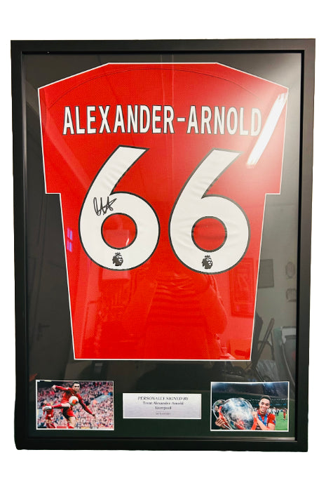 Trent Alexander-Arnold - Liverpool ‘23-24 Framed Shirt