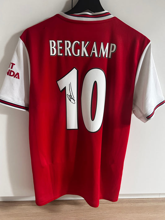 Bergkamp - Arsenal ingelijst