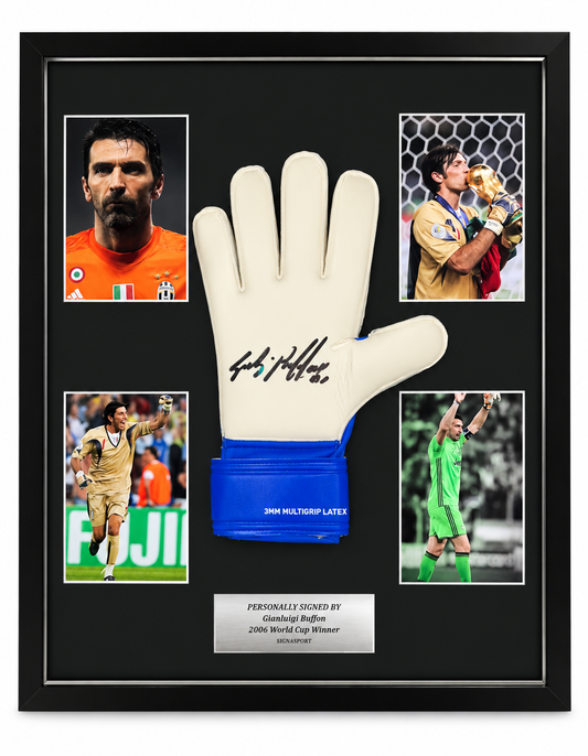 Buffon Signed Keeper Glove