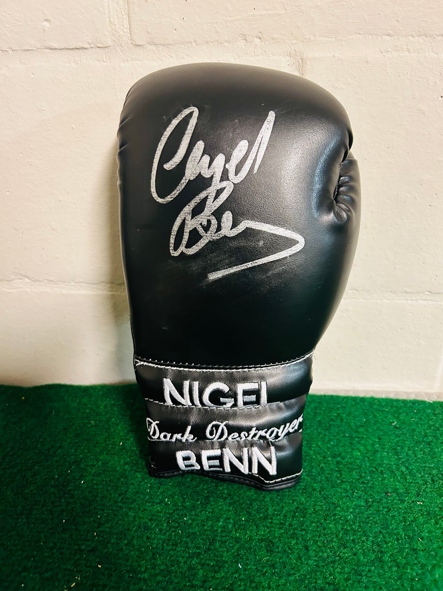 Nigel Benn - boxing glove