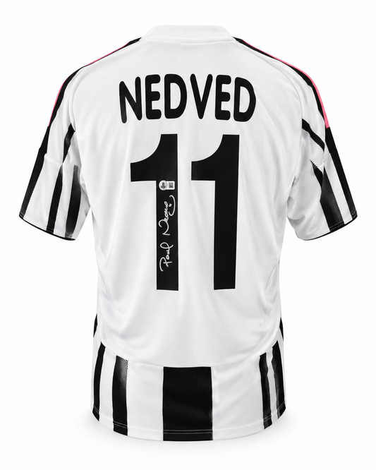 Nedved Signed Juventus Football Shirt