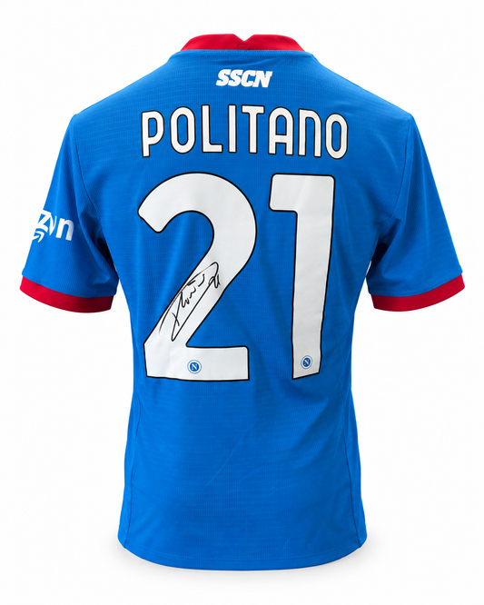 Politano Signed Napoli Football Shirt