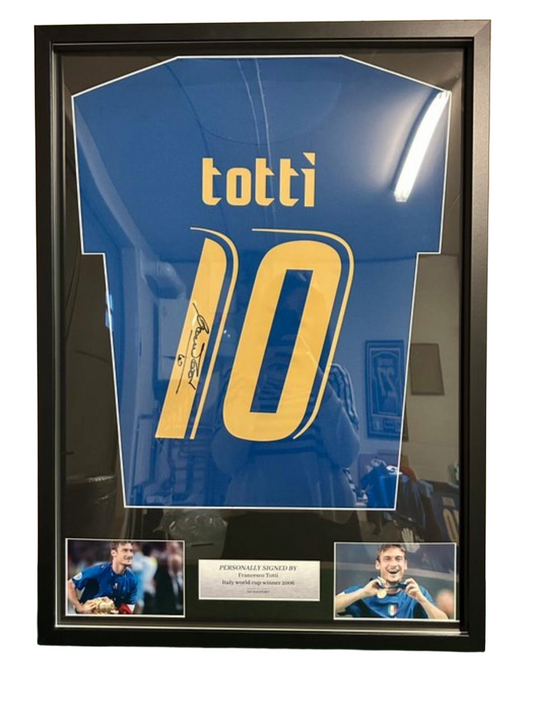 Totti - Italia Framed Shirt