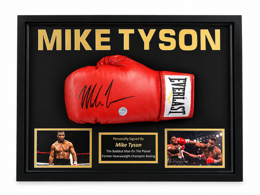 Mike Tyson Boxing Glove. Superior Frame