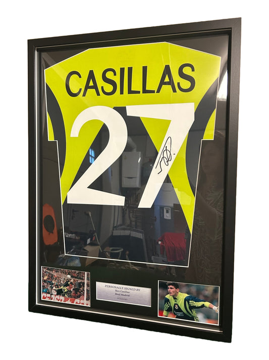 Casillas - Real Madrid Framed Shirt