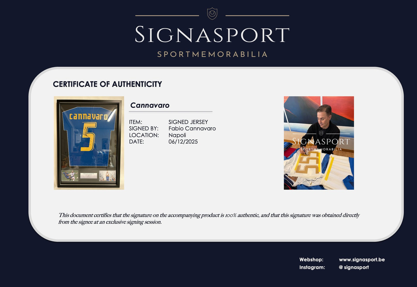Cannavaro - Italy