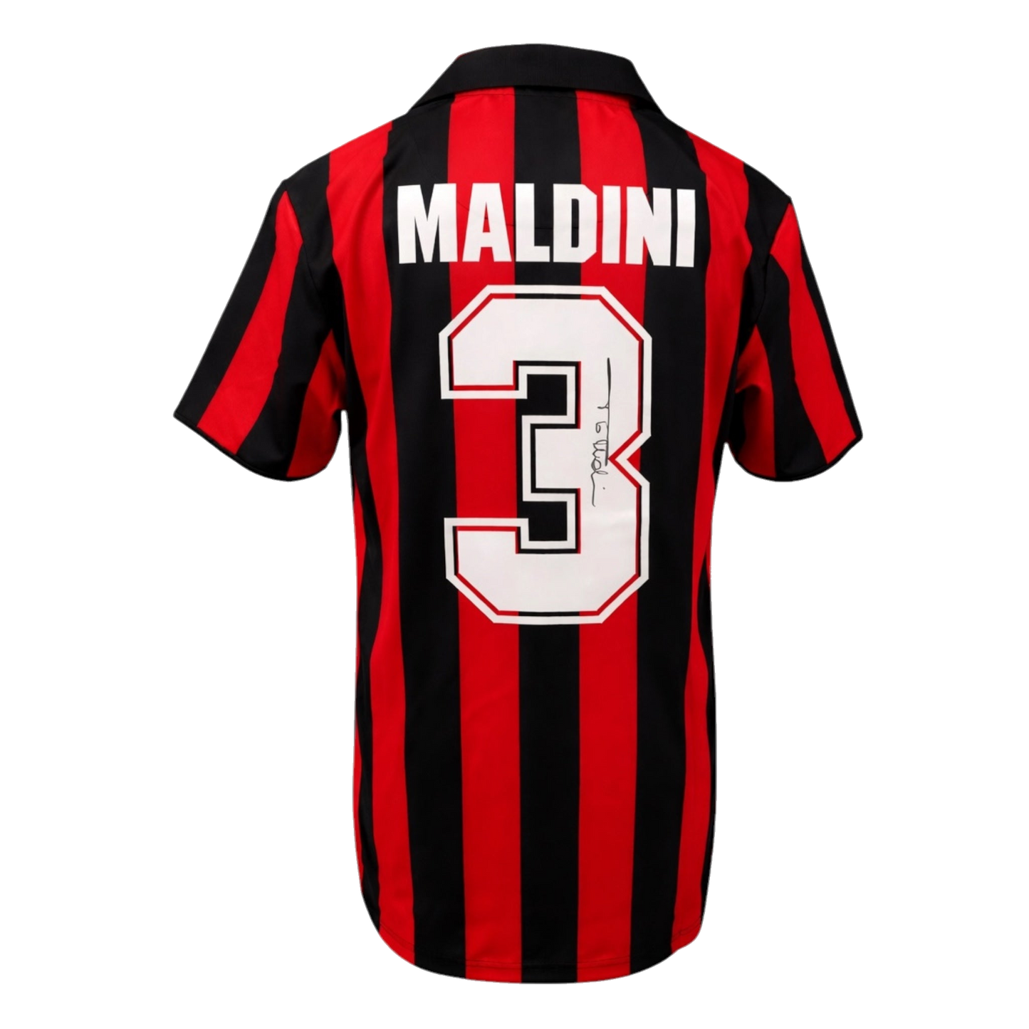 Maldini Signed AC Milan Football Shirt