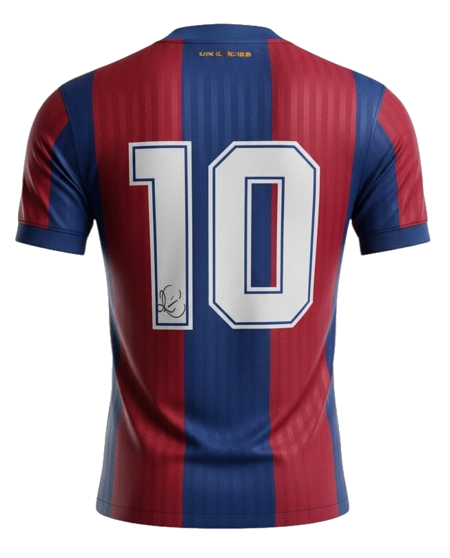 Romario Signed FC Barcelona Football Shirt