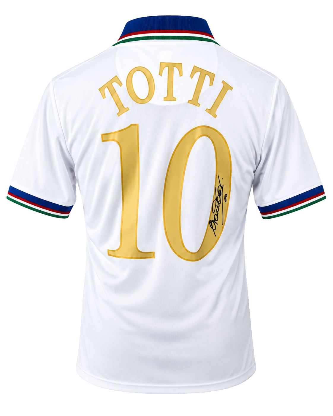 Totti Signed Italy Football Shirt